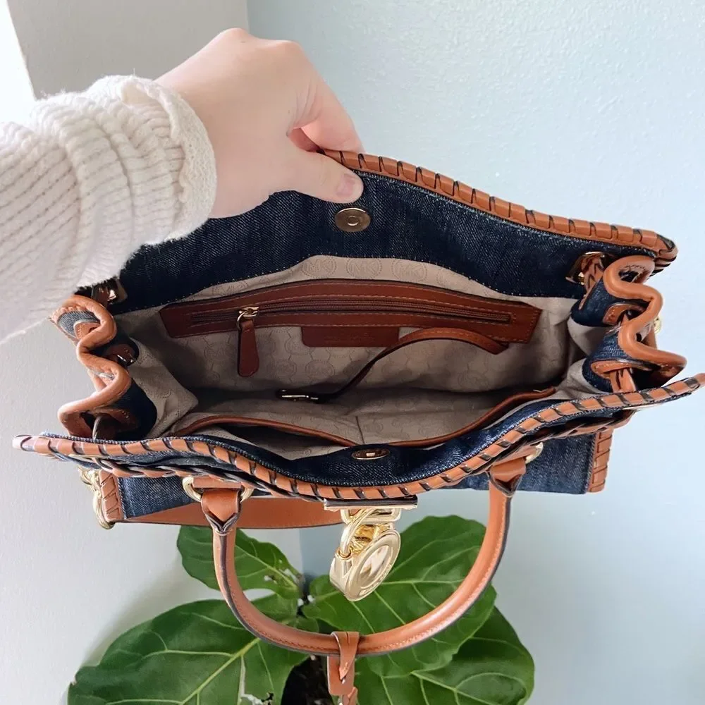 Michael Kors Denim Y2K purse womens